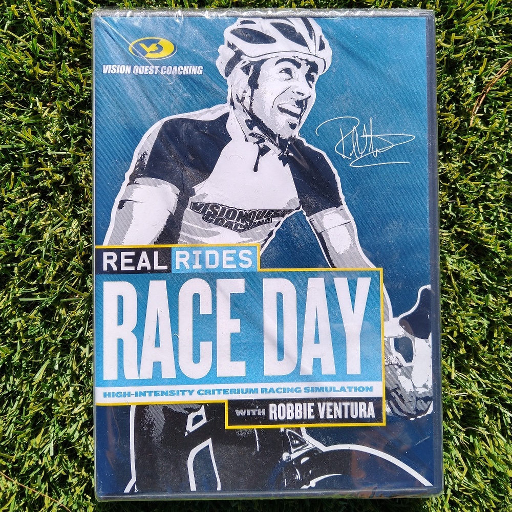 Real Rides Raceday Robbie Ventura Vision Quest Coaching Intense Simulation DVD